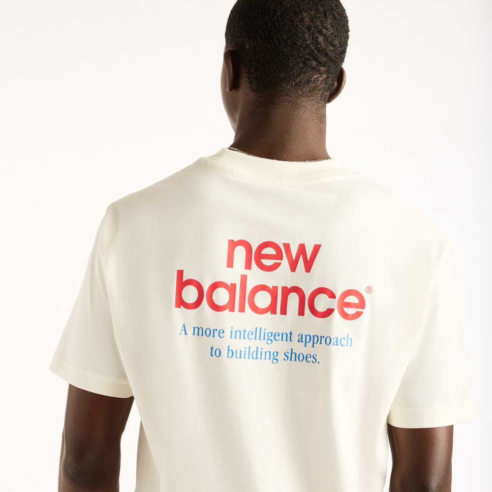 Pánské tričko New Balance Intelligent – béžové