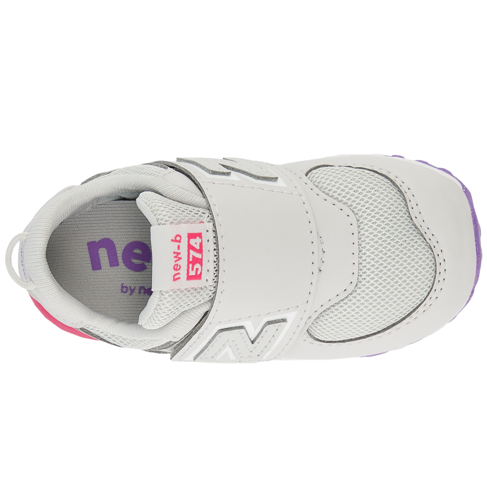 Dětské boty New Balance NW574KII – šedé