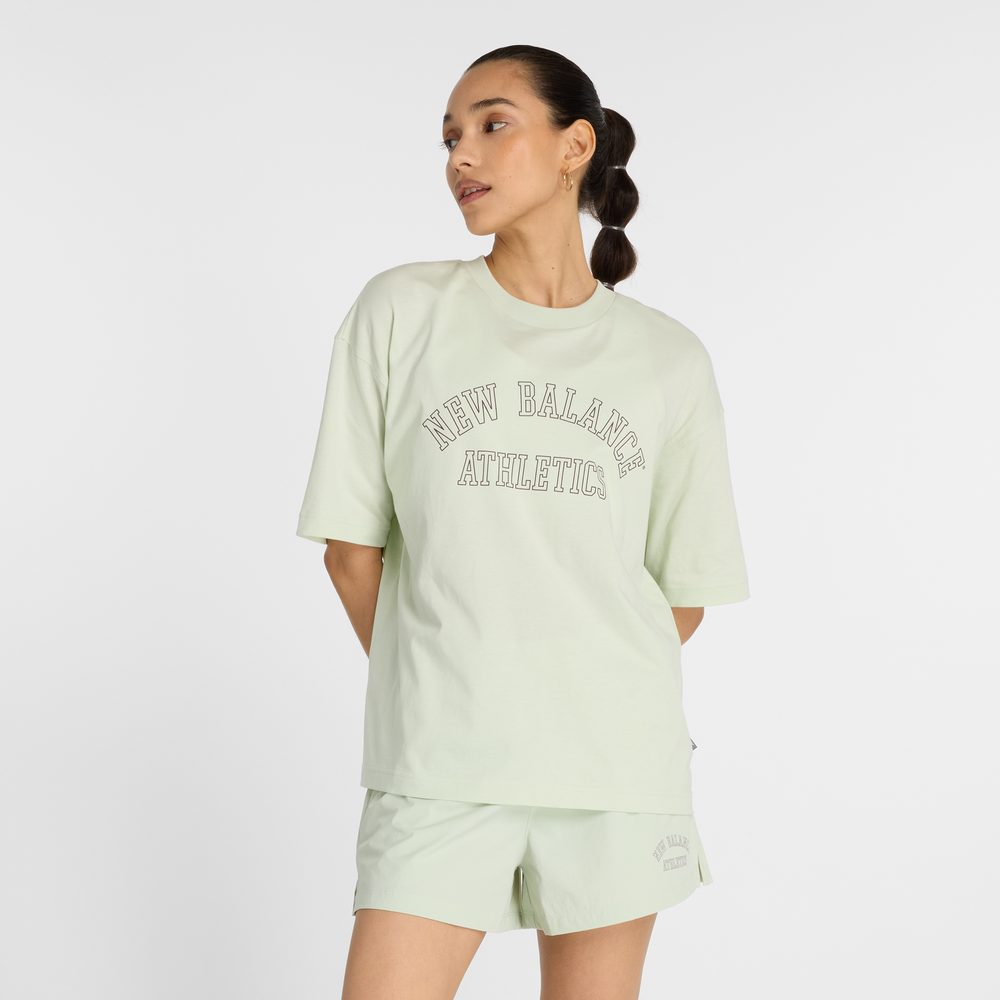 Dámské tričko New Balance WT43542NUM – mátové