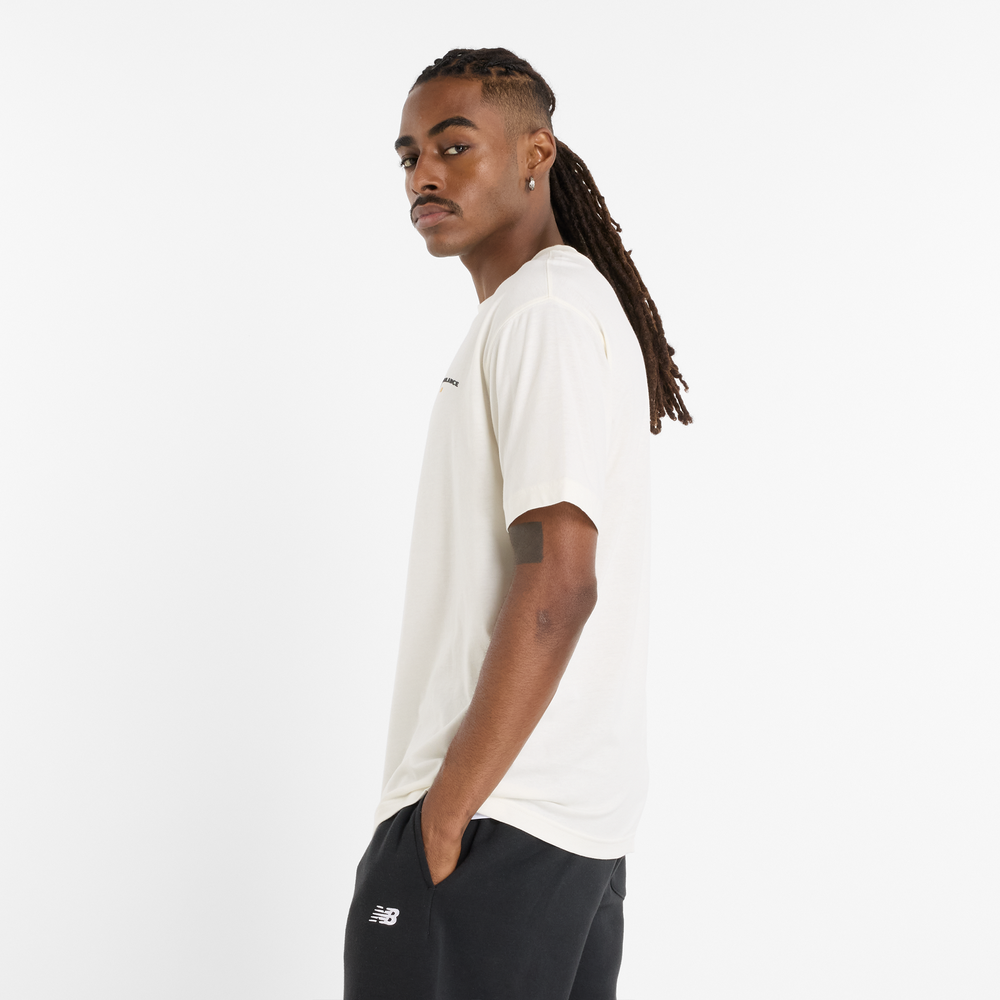 Pánské tričko New Balance MT51507SST – bílé