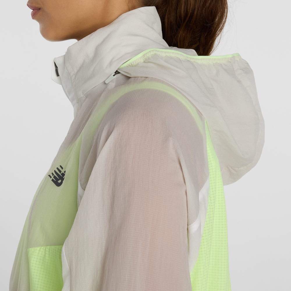 Dámská bunda New Balance WJ61J326AFG – bílé