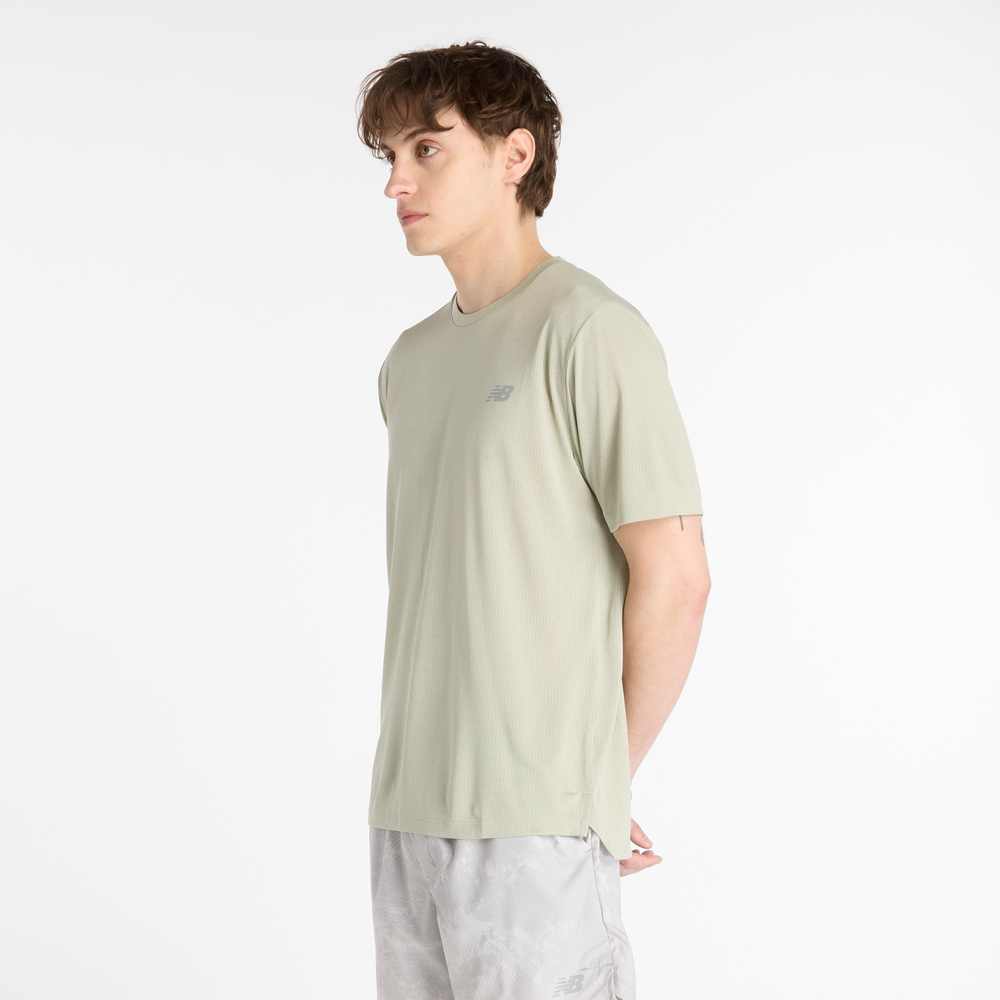Pánské tričko New Balance MT41253GSH – zelené