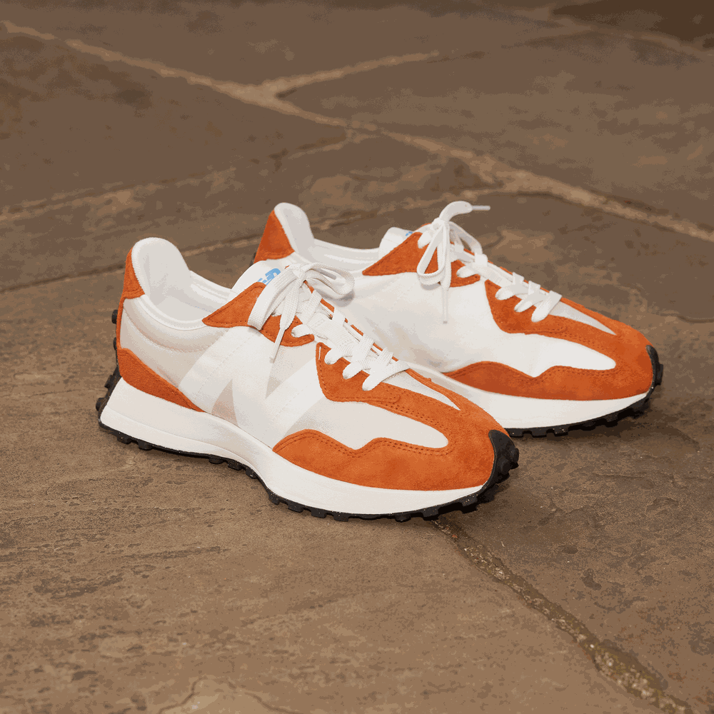 Unisex boty New Balance U327LF – oranžová