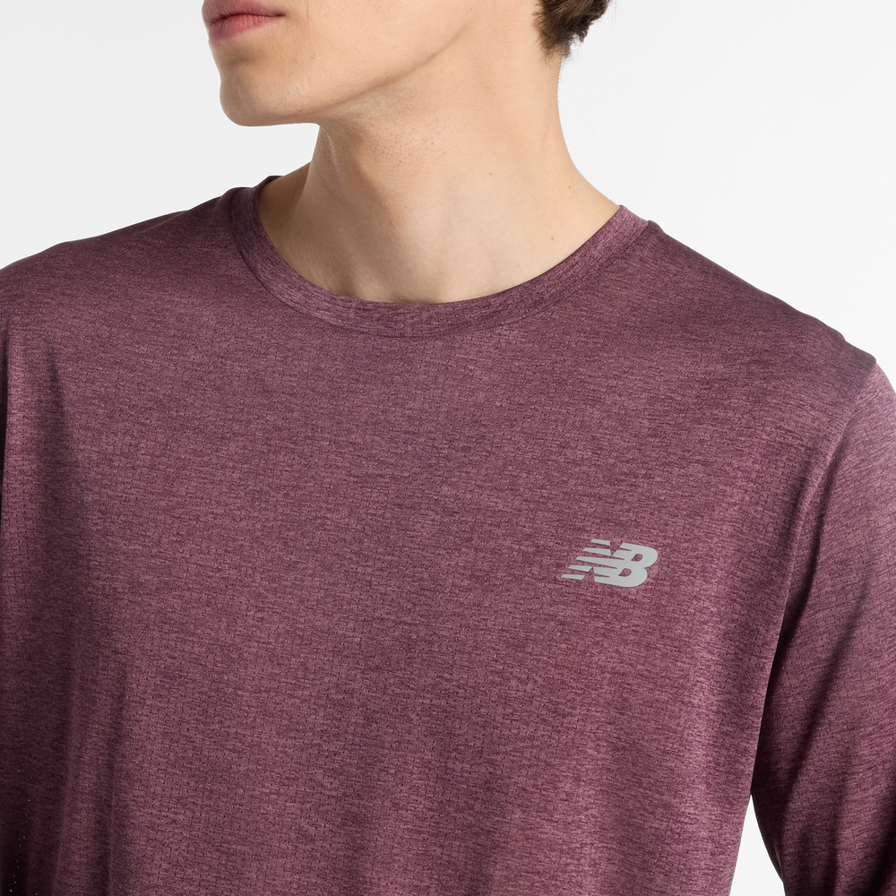 Pánské tričko New Balance MT41256FDP – fialové