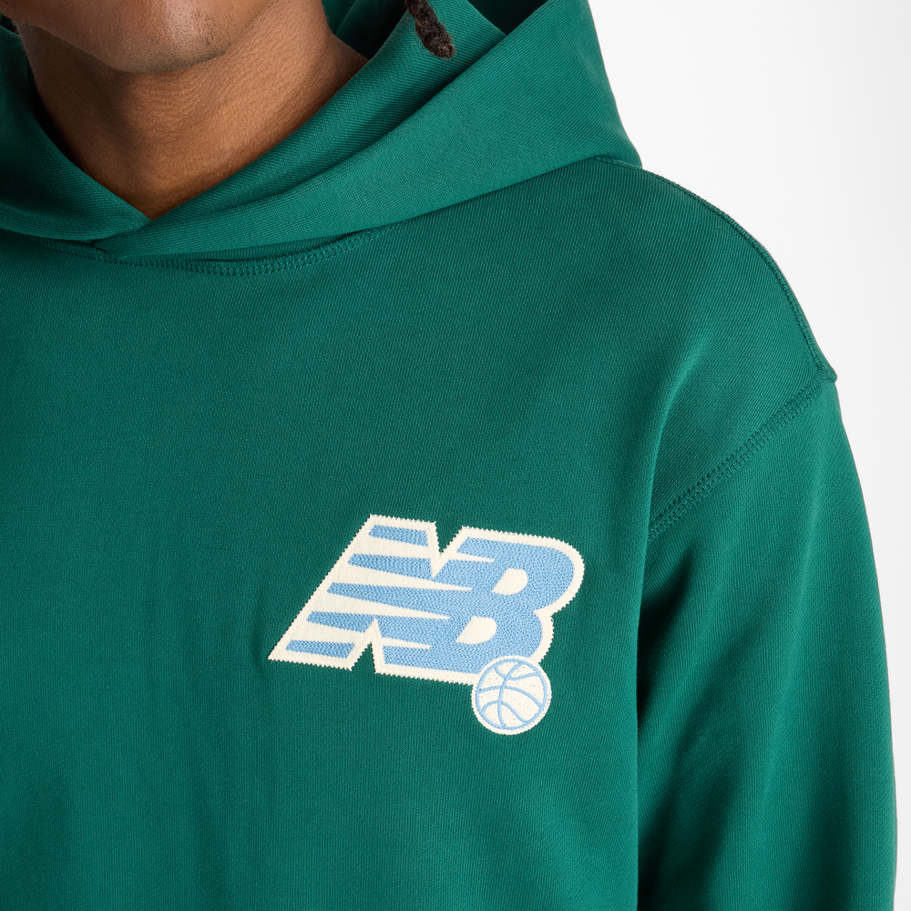 Pánská mikina New Balance MT43563MHN– zelené