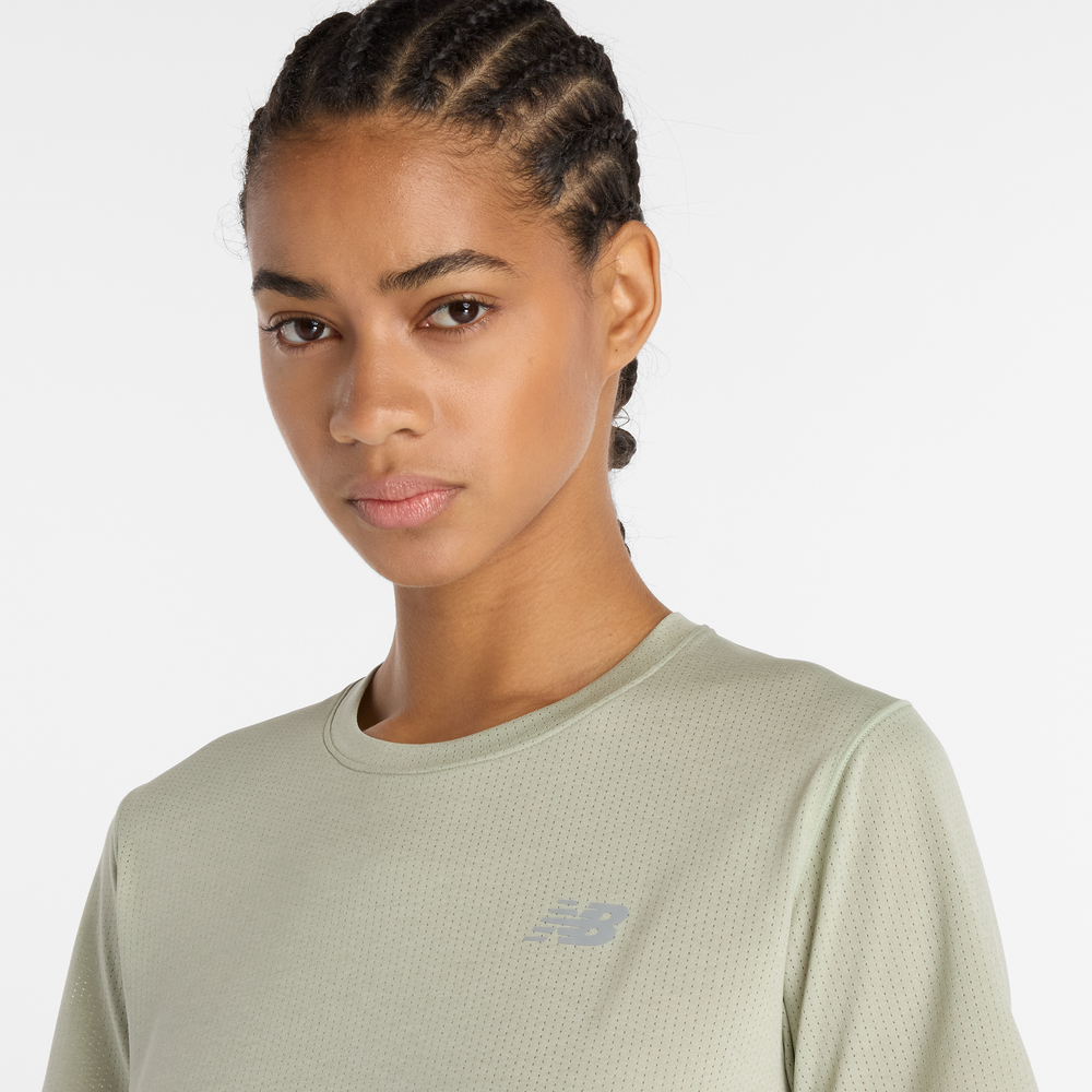 Dámské tričko New Balance WT41253GSH – zelené
