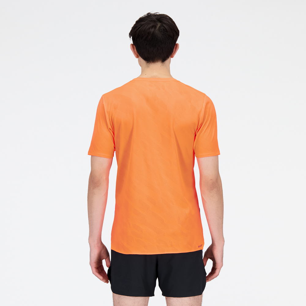 Pánské tričko New Balance MT23281NDF – oranžová