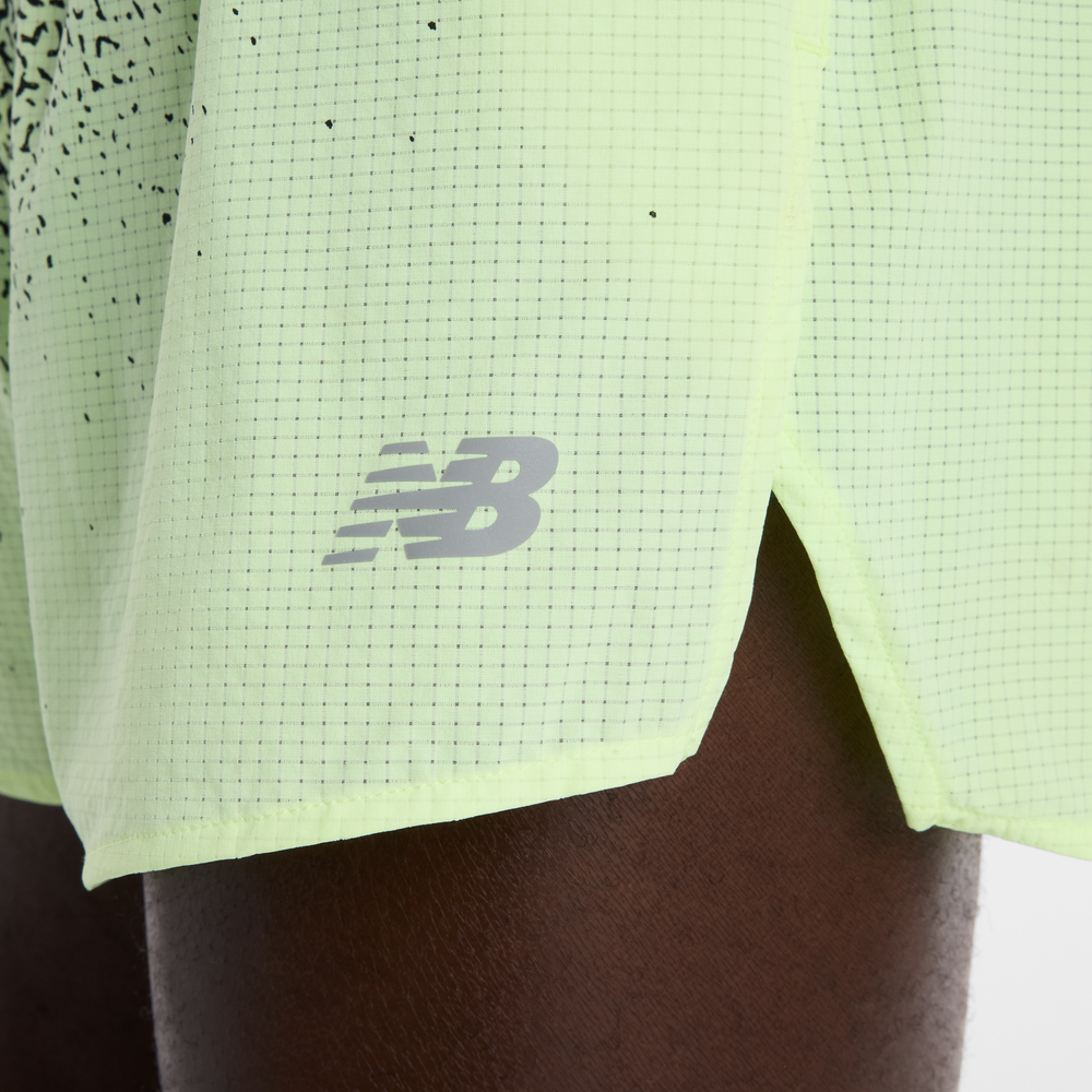 Pánské šortky New Balance MB6140TLAFG – zelené