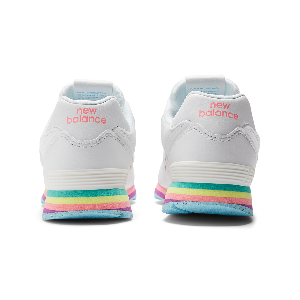 Dětské boty New Balance PV574KIJ – bílé