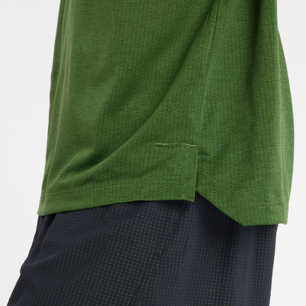 Pánské tričko New Balance MT41253DAA – zelené