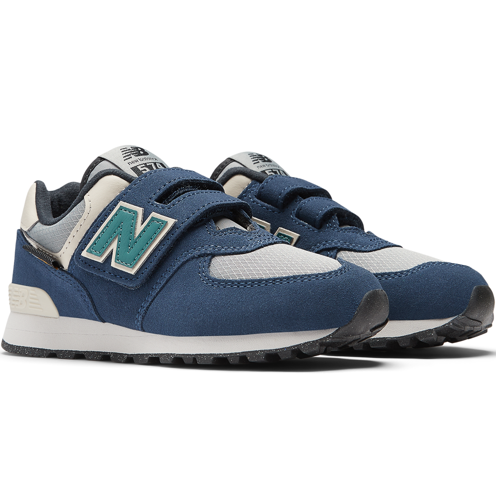 Dětské boty New Balance PV574SOA – modré