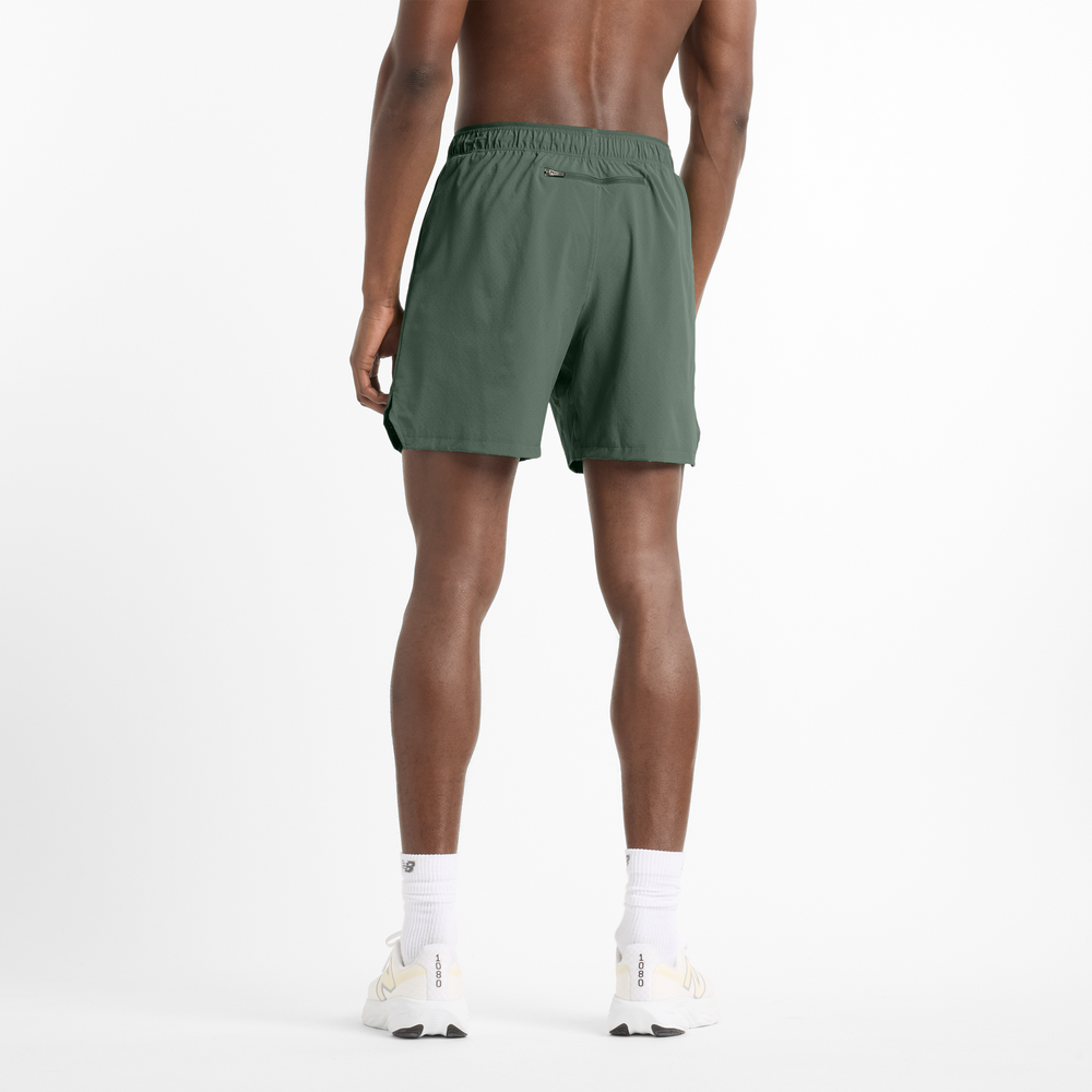 Pánské šortky New Balance MS41283DKJ – zelené