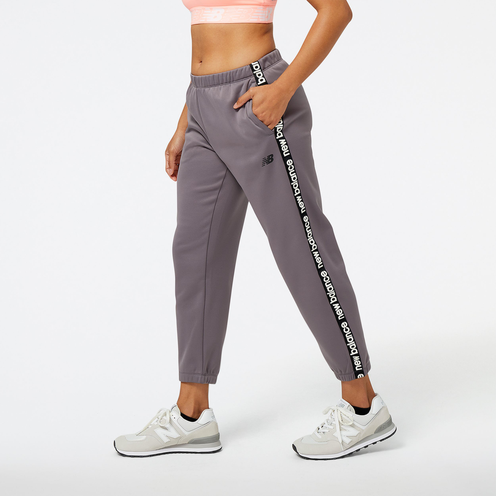 Dámské kalhoty New Balance WP13176ZNC – šedé