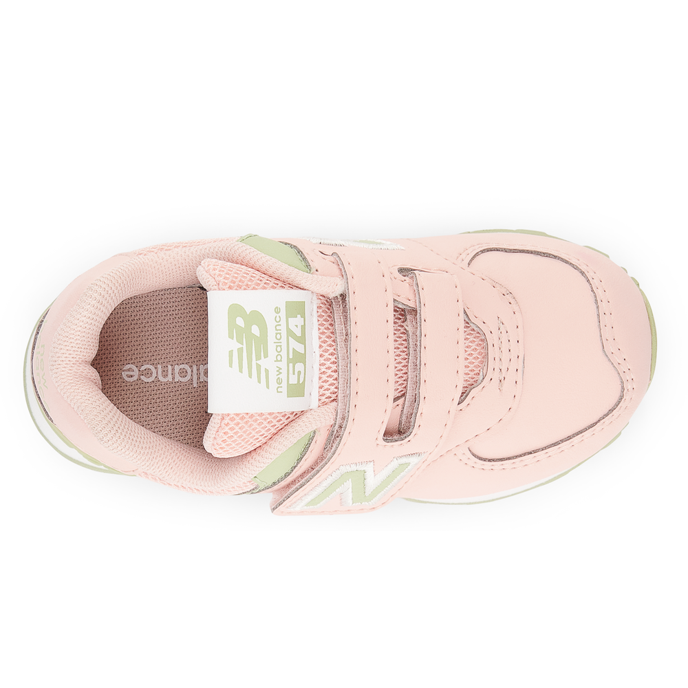 Dětské boty New Balance IV574CT1 – růžové