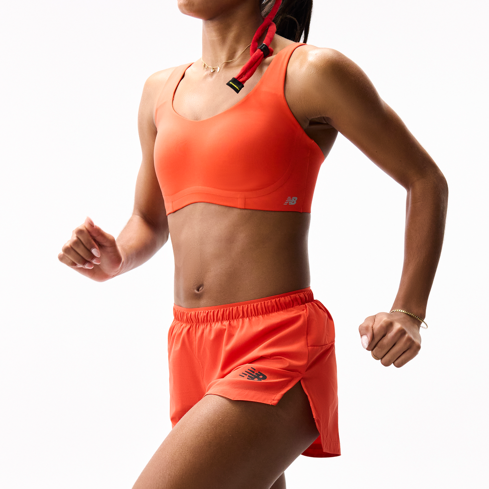 Dámské šortky New Balance RC Essential – oranžová