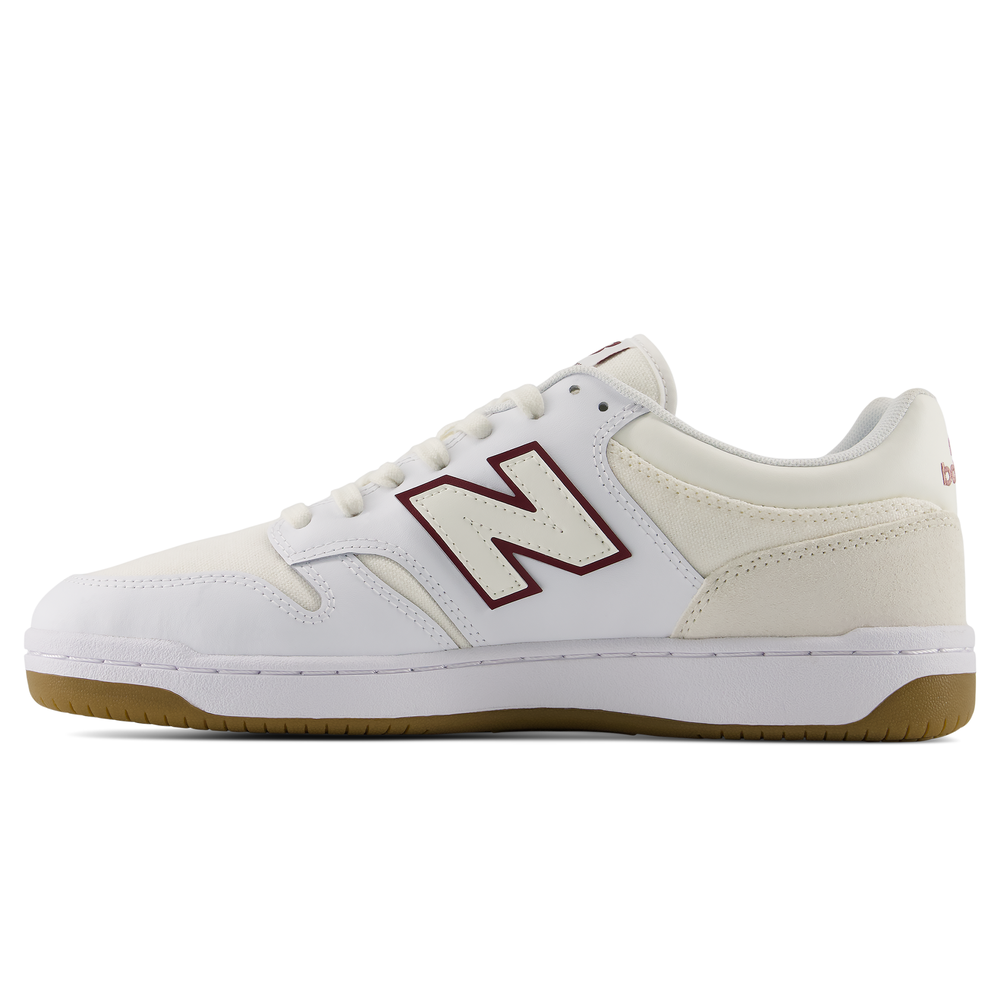 Unisex boty New Balance U480P1BB – bílé
