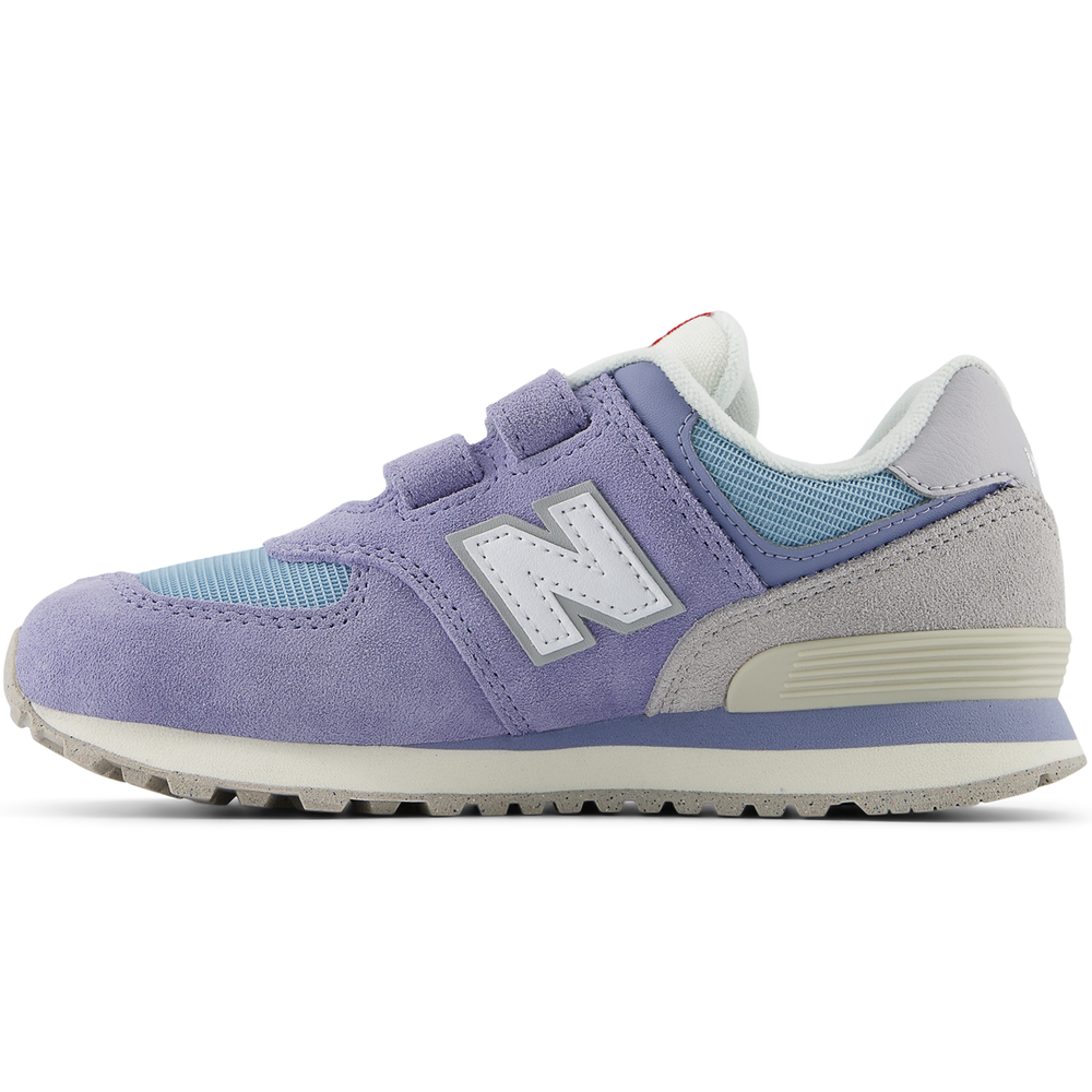 Dětské boty New Balance PV574BLG – fialové