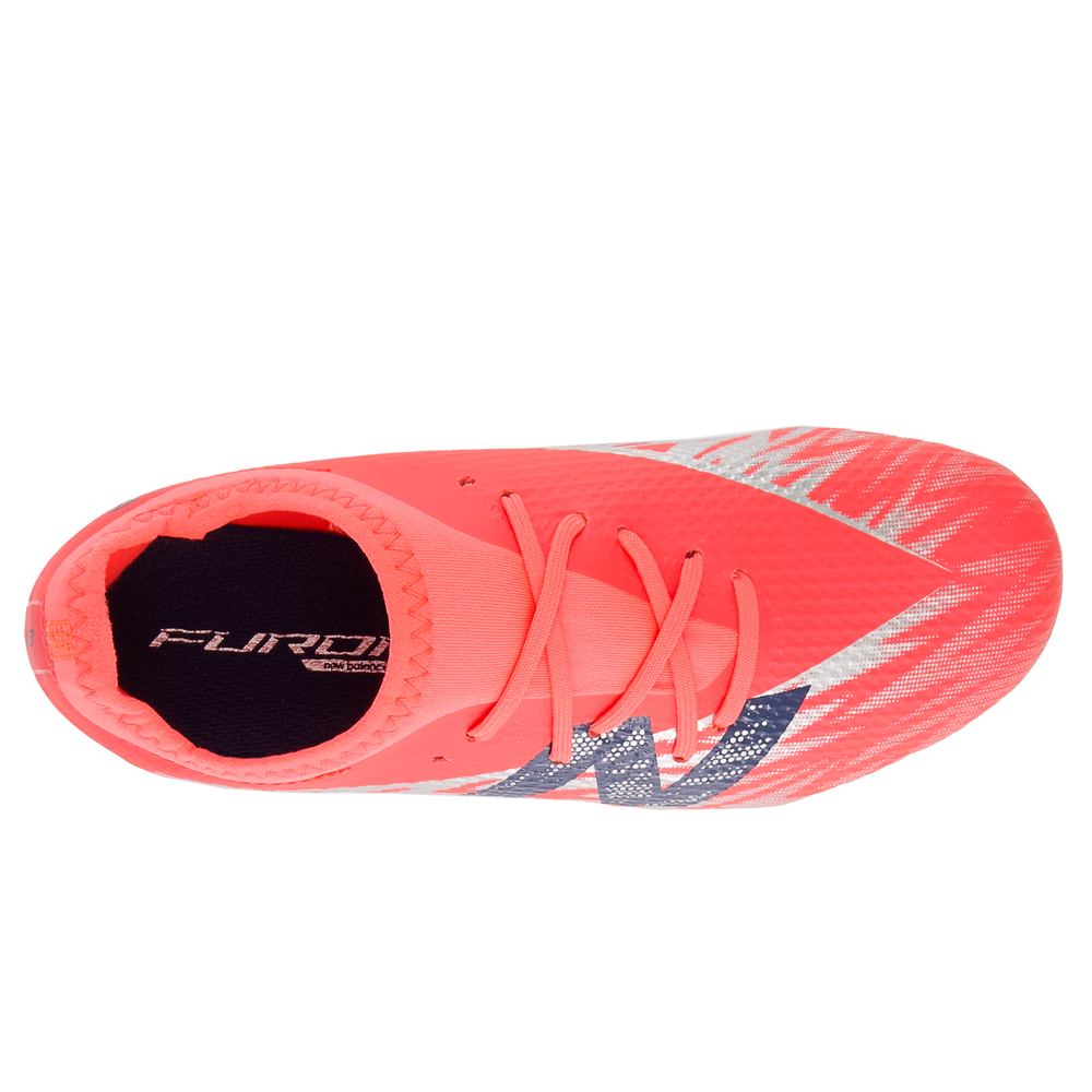 Dětské kopačky New Balance FURON TEAM JNR FG V8 SJF3FMP8 – červené