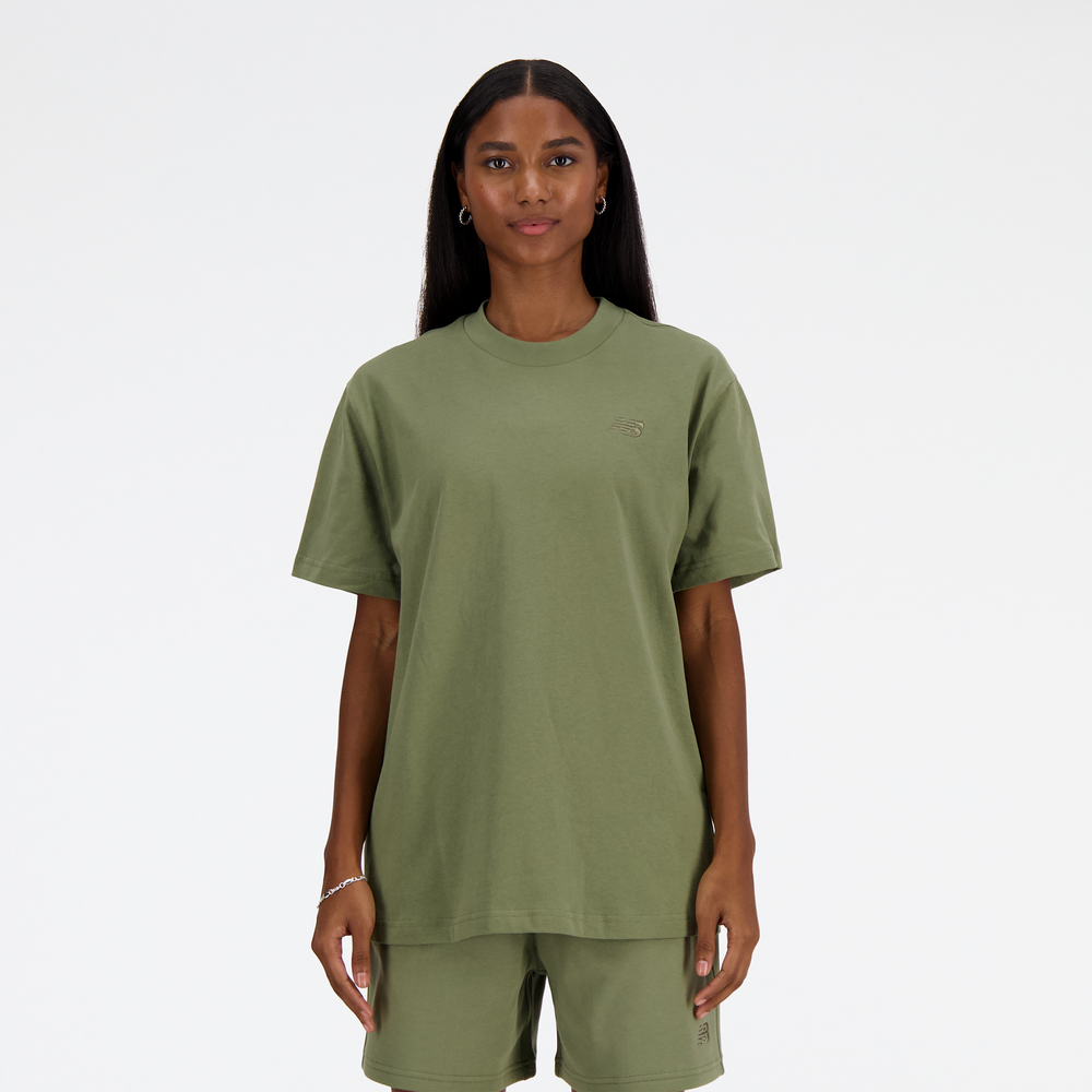 Dámské tričko New Balance WT41501DEK – zelené