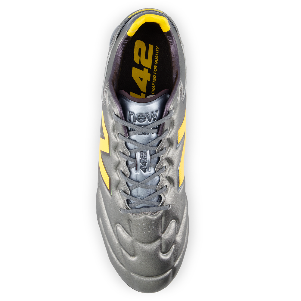 Pánské kopačky New Balance 442 ELITE FG V3 U41F1O6 – stříbrný