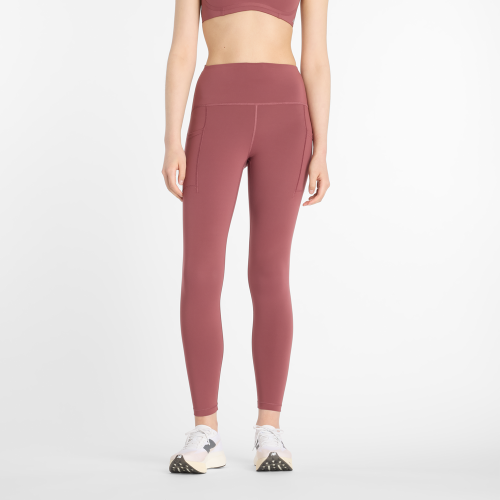 Dámské legíny New Balance WP51268WAD – růžové