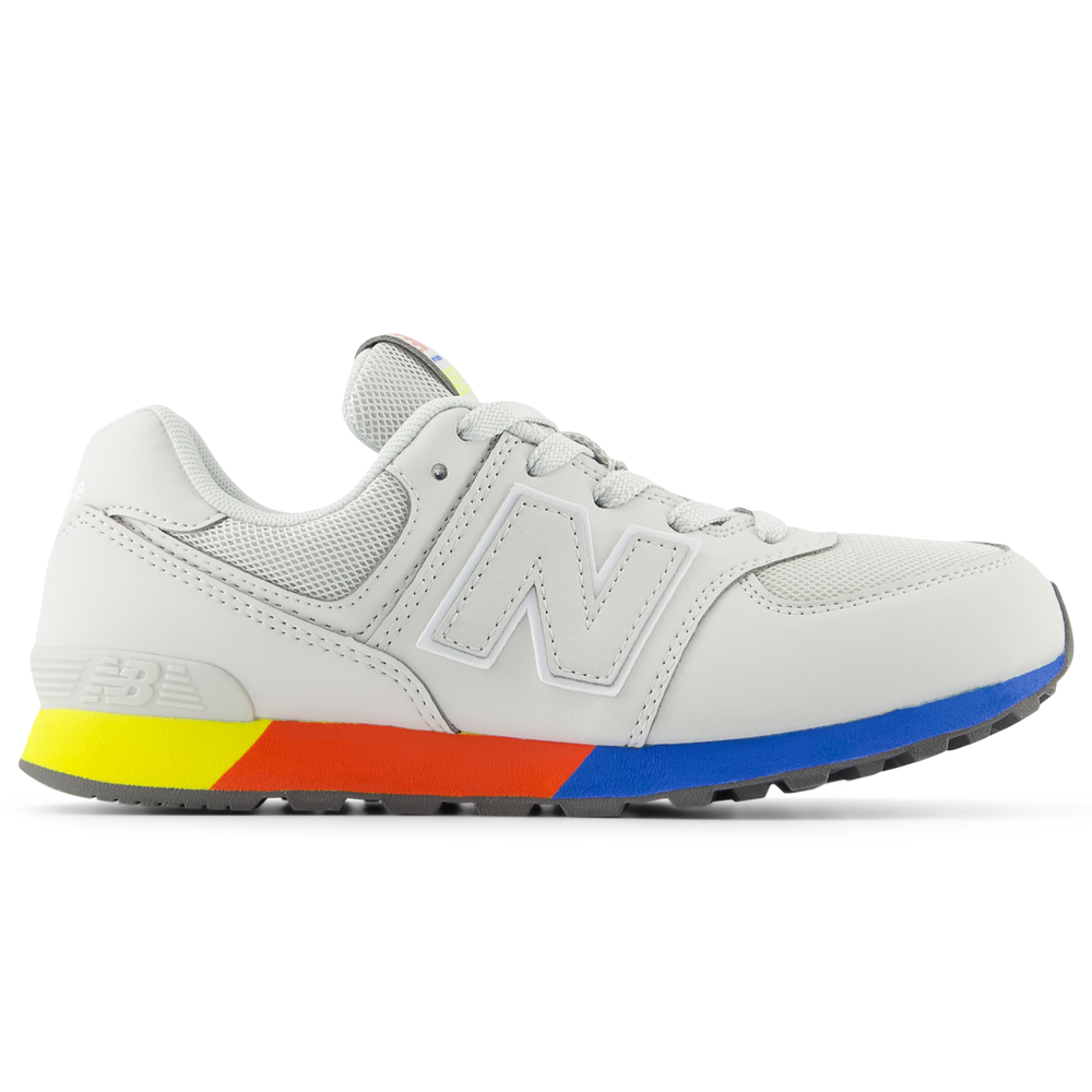 Dětské boty New Balance GC574MSC – šedé