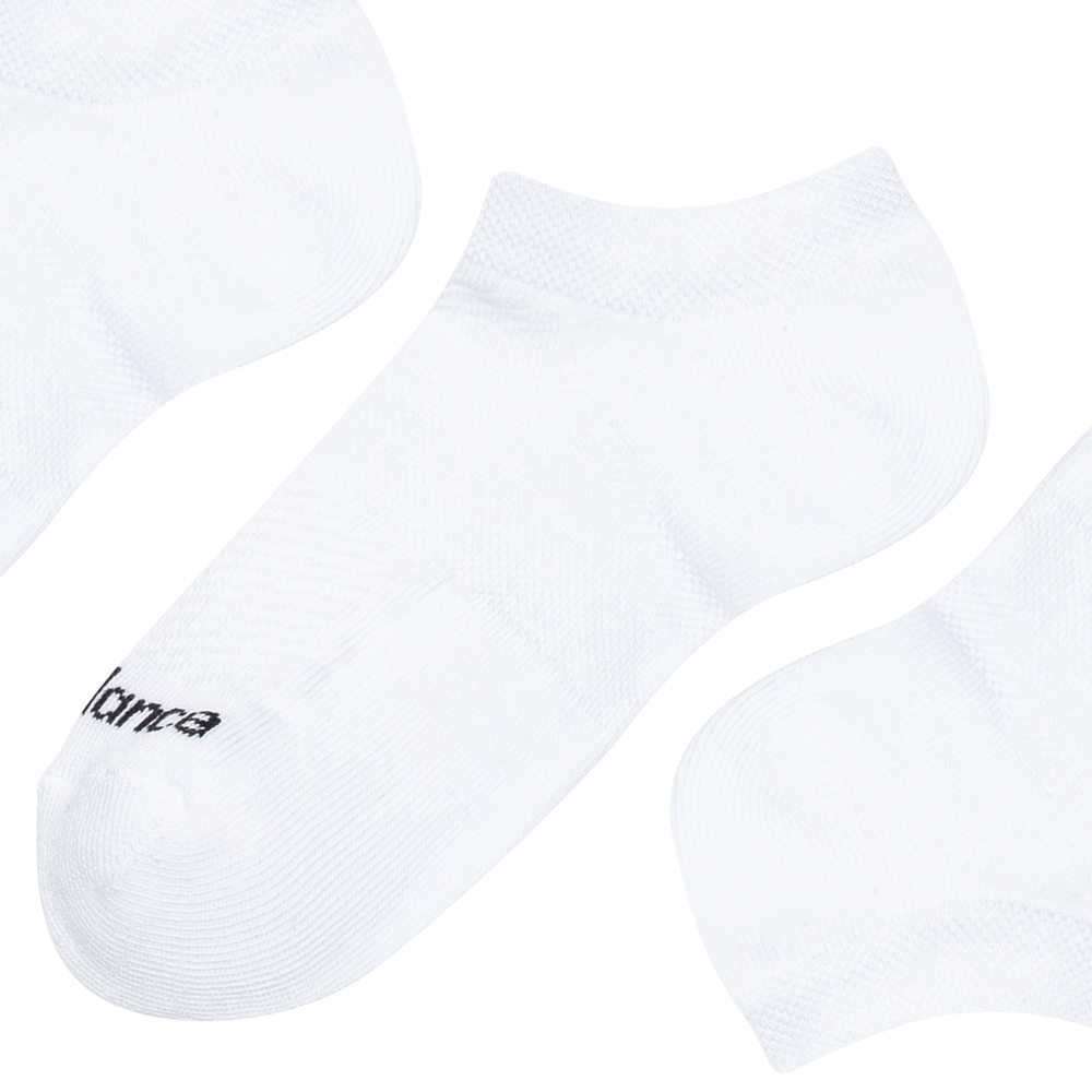 Dětské ponožky New Balance LAS35140WT – bílé