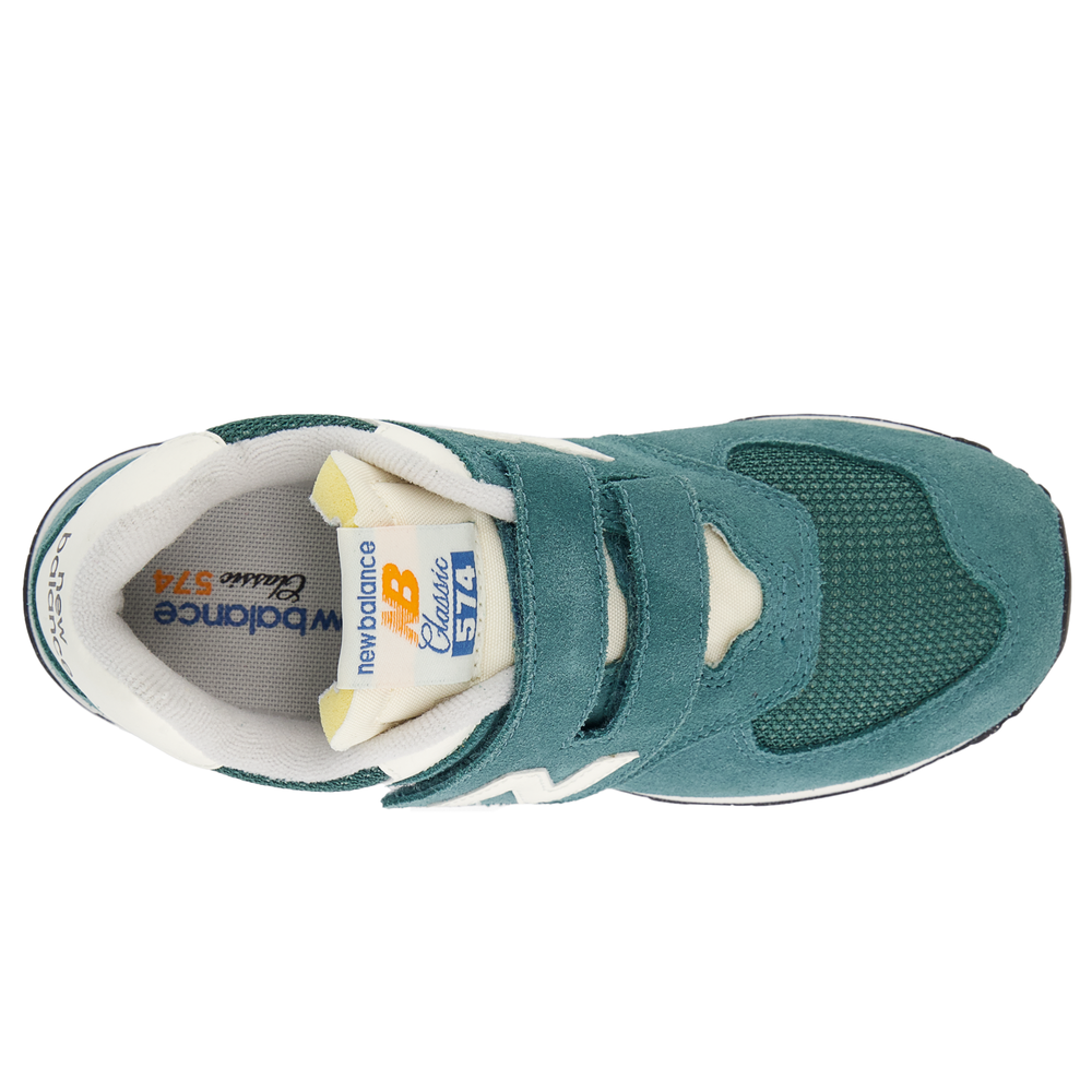 Dětské boty New Balance PV574VPG – zelené
