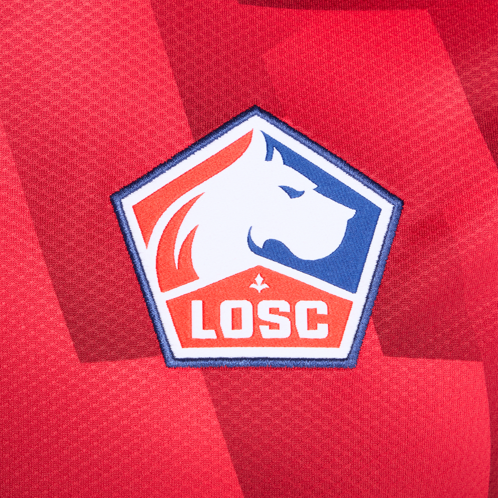 Pánské tričko New Balance LOSC Lille MT230454HME – červené