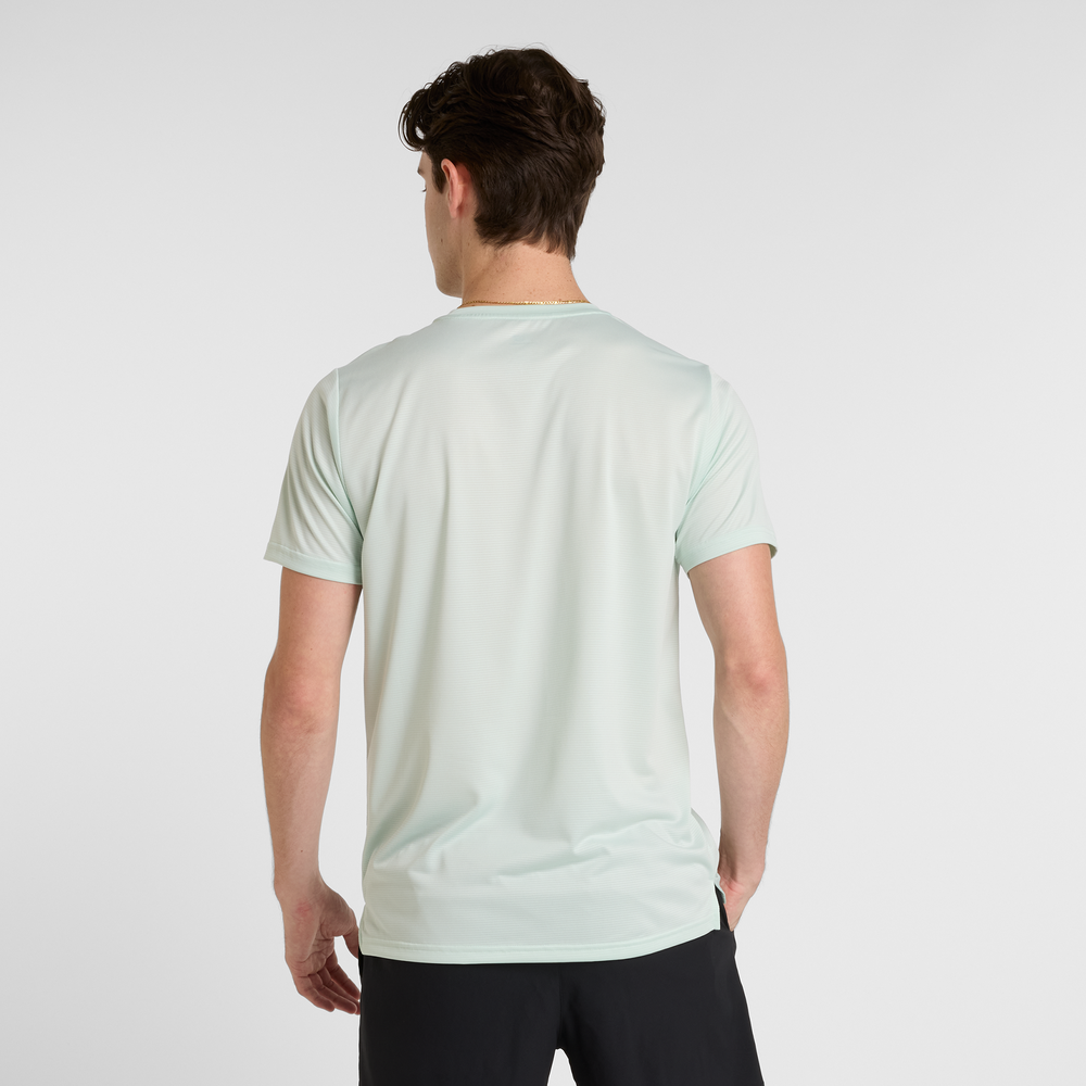 Pánské tričko New Balance MT41222CYS – mátové
