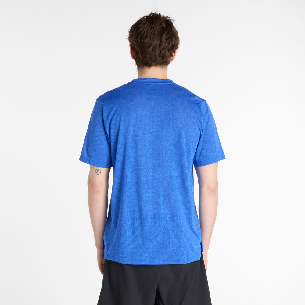 Pánské tričko New Balance MT41253BEA – modré