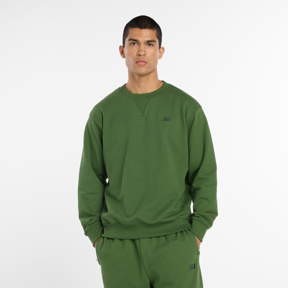 Pánská mikina New Balance MT41506DAE – zelené