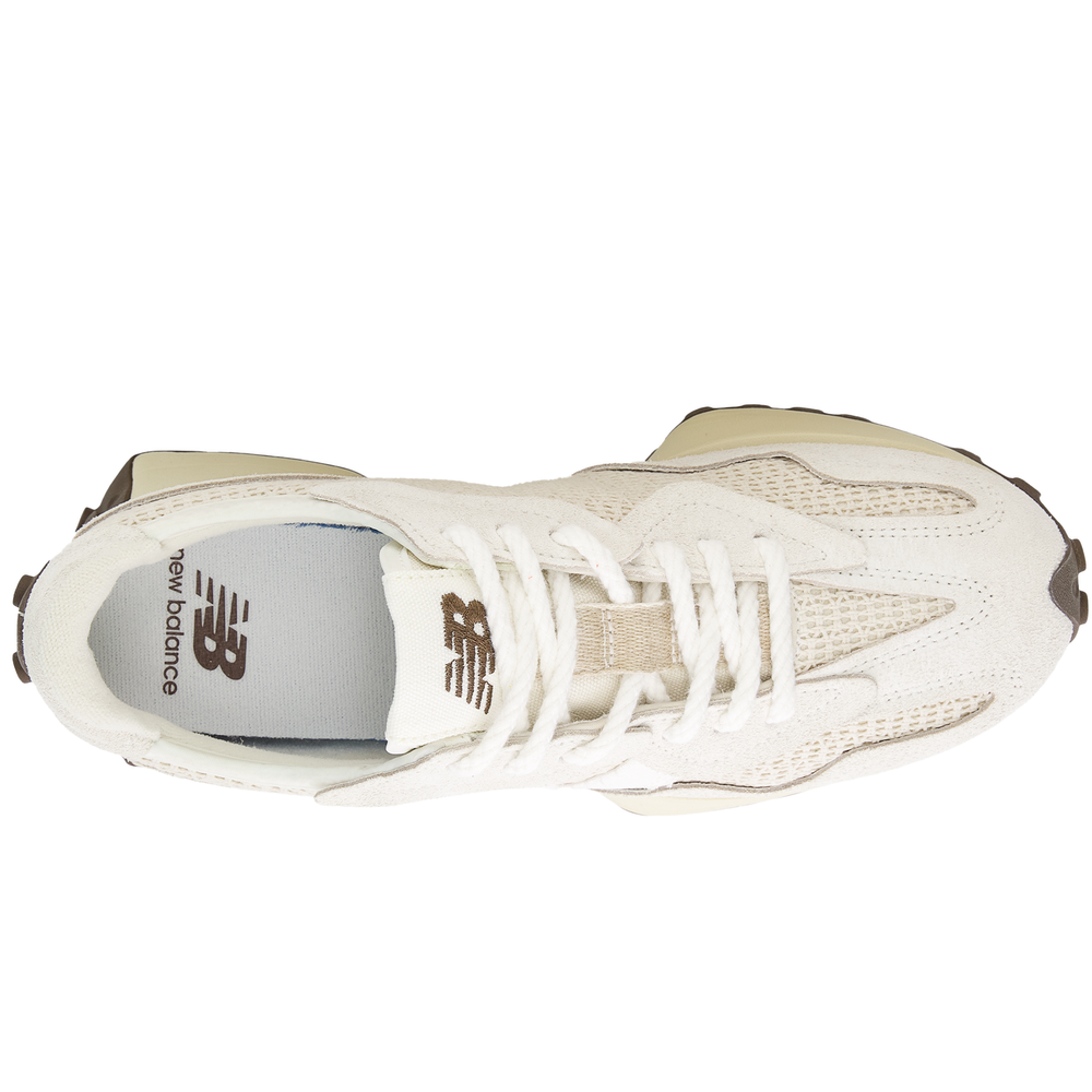 Unisex boty New Balance U327WVA – bílé