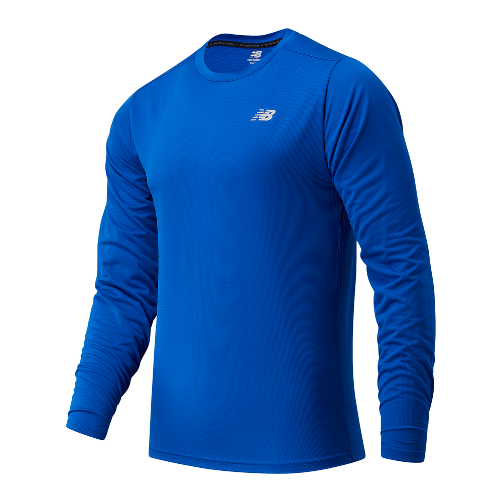 Pánské tričko New Balance MT11206TRY – modré