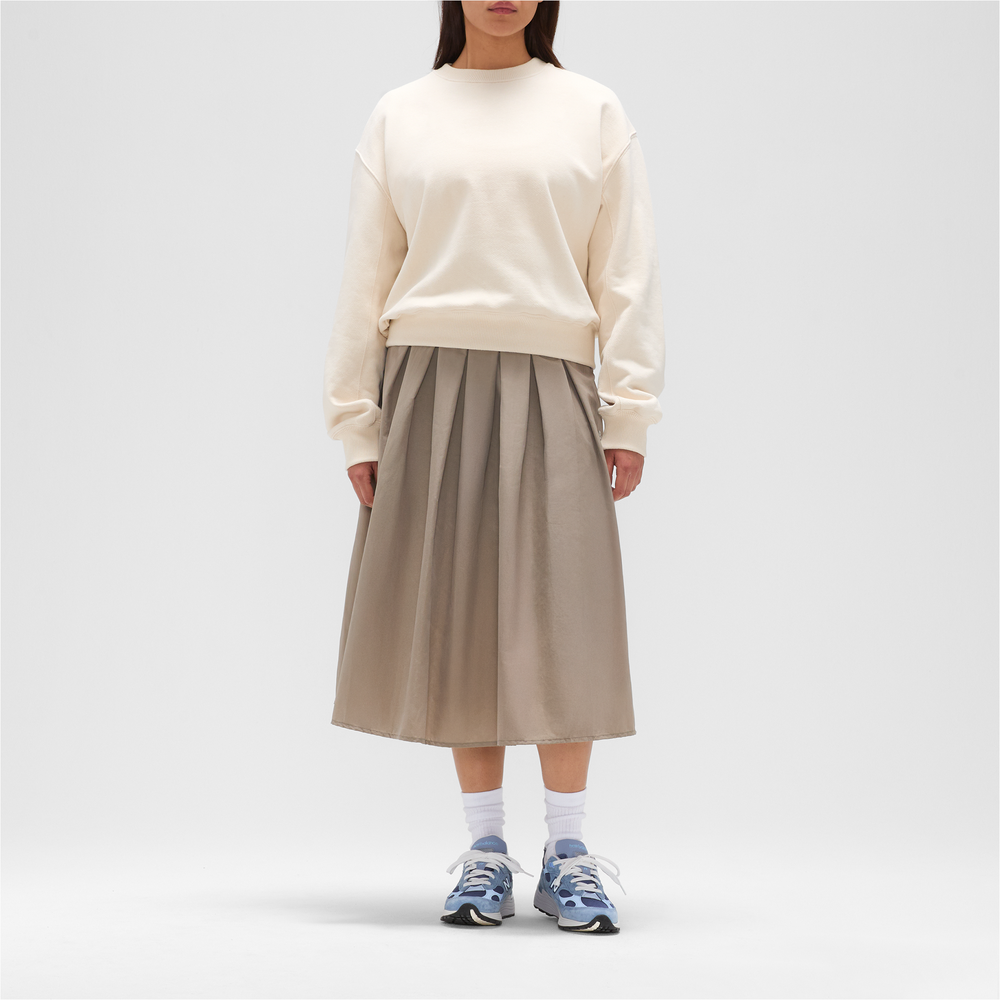 Dámská mikina New Balance MADE in USA WT51563LIN – béžové