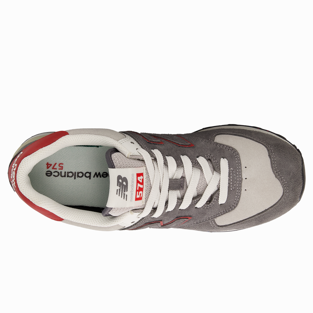 Unisex boty New Balance U574QGY – šedé