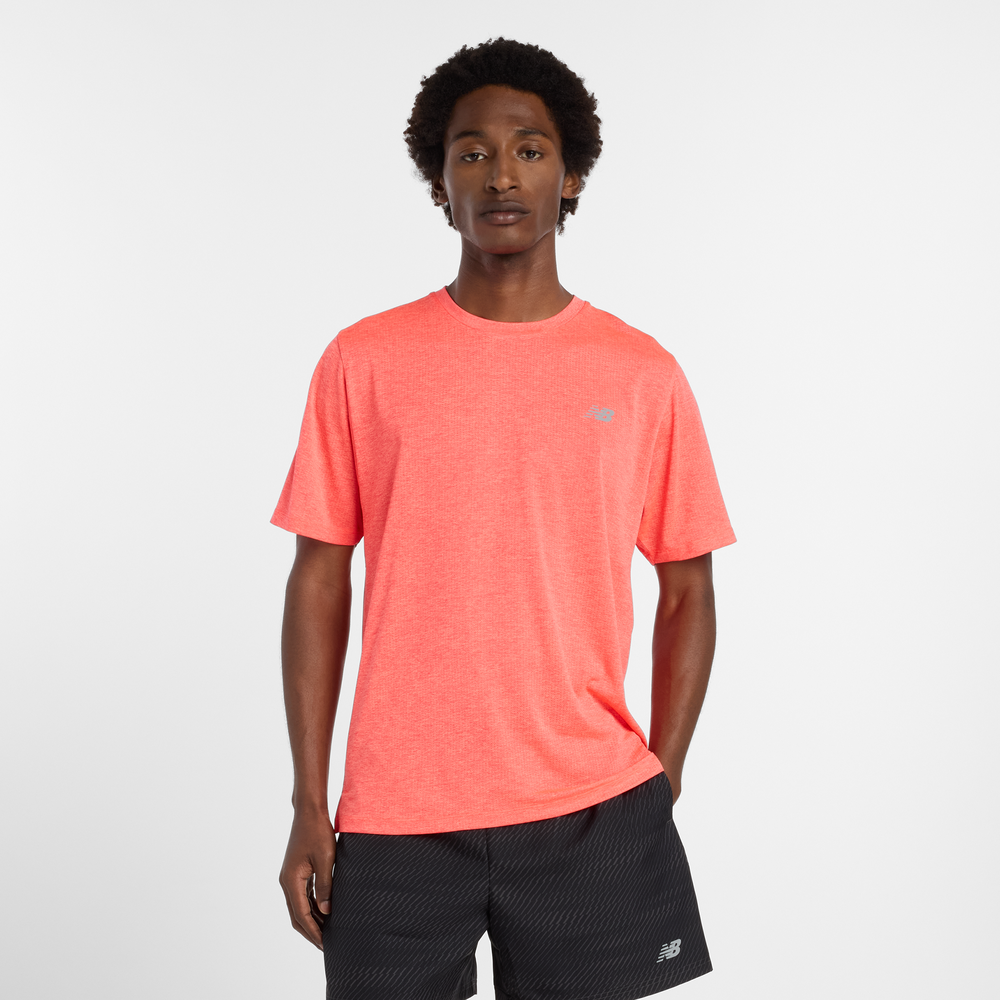 Pánské tričko New Balance MT41253URR – oranžová
