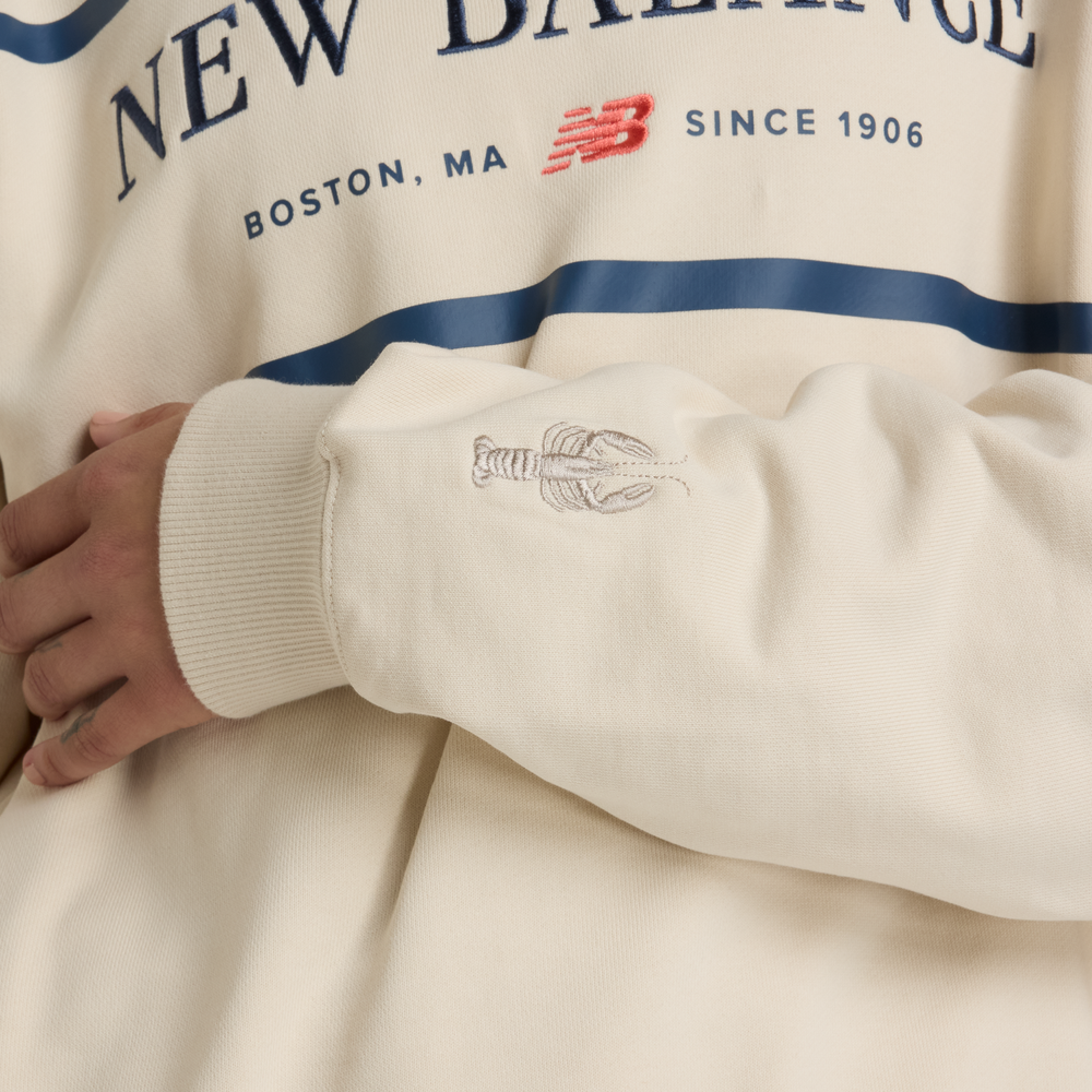 Dámská mikina New Balance WT51923LIN – béžové