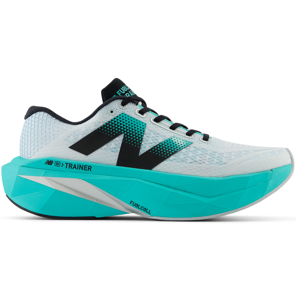 Boty na běhání New Balance FuelCell SuperComp Trainer v3 MRCXLW4 – modré