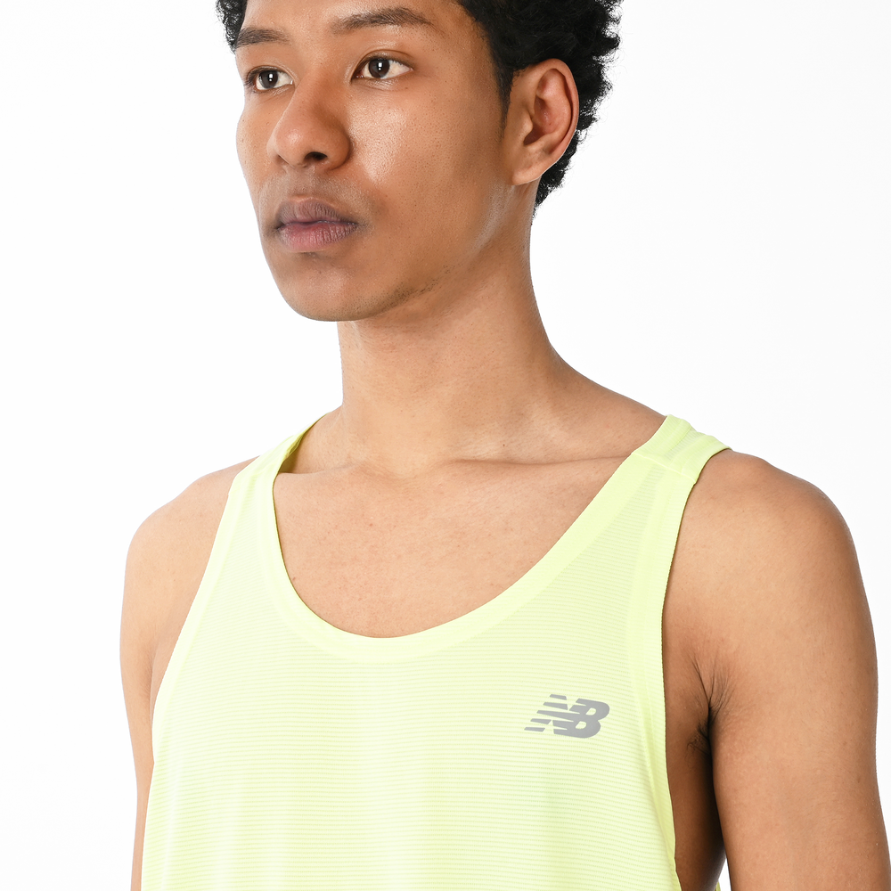 Pánské tričko New Balance MT41220AFG – zelené