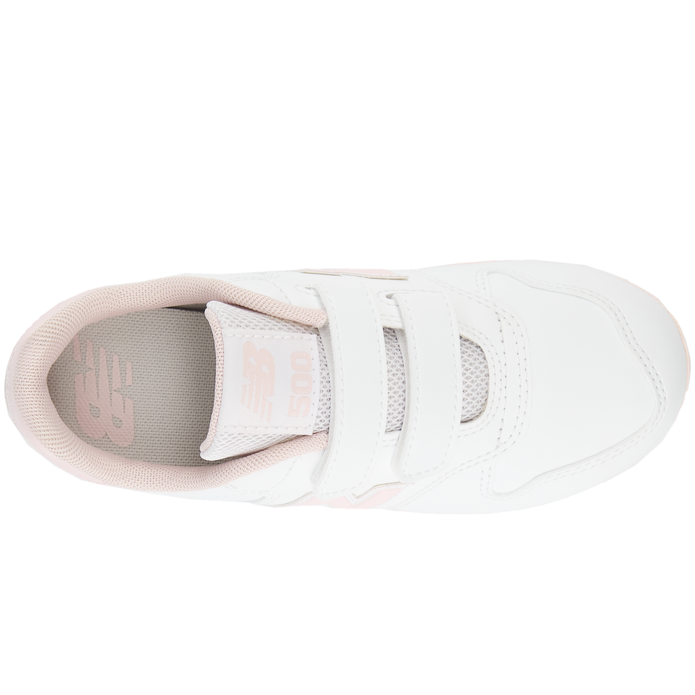 Dětské boty New Balance PV500CWP – bílé