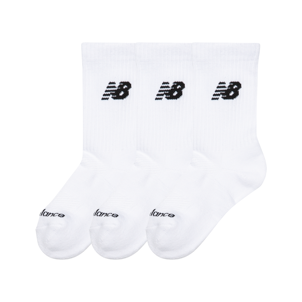 Dětské ponožky New Balance LAS35136WT – bílé
