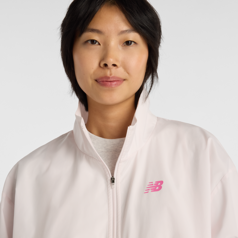 Dámská bunda New Balance WJ61J16CAAA – růžové