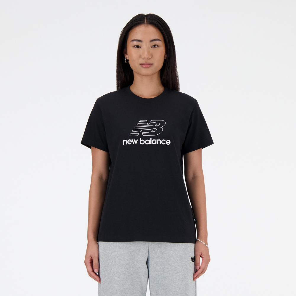 Dámské tričko New Balance WT41816BK – černé