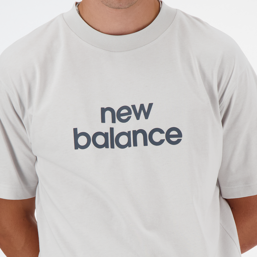 Pánské tričko New Balance MT41582GYM – šedé