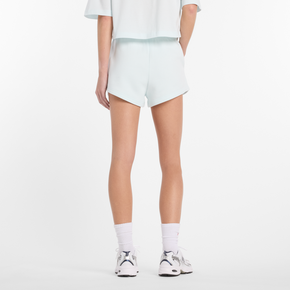 Dámské šortky New Balance WB61Y80AAAW – mátové