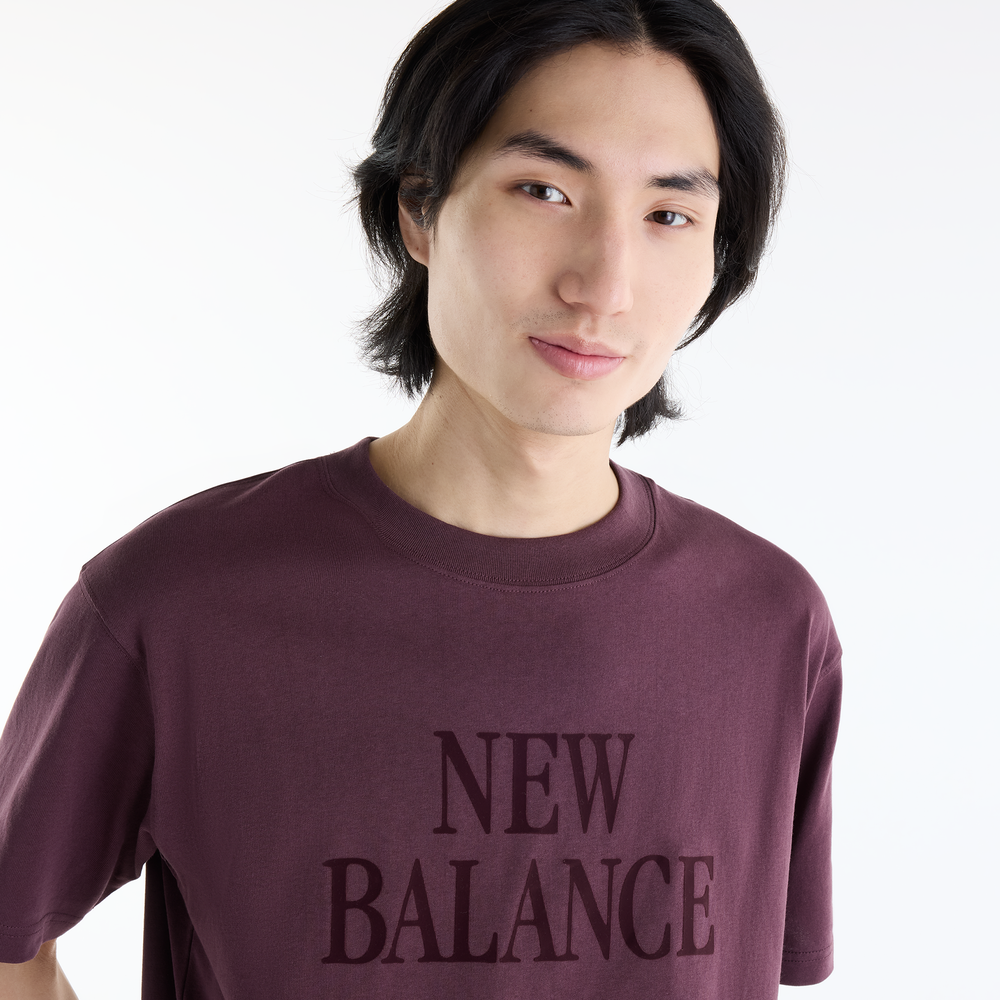 Pánské tričko New Balance Athletics – bordó