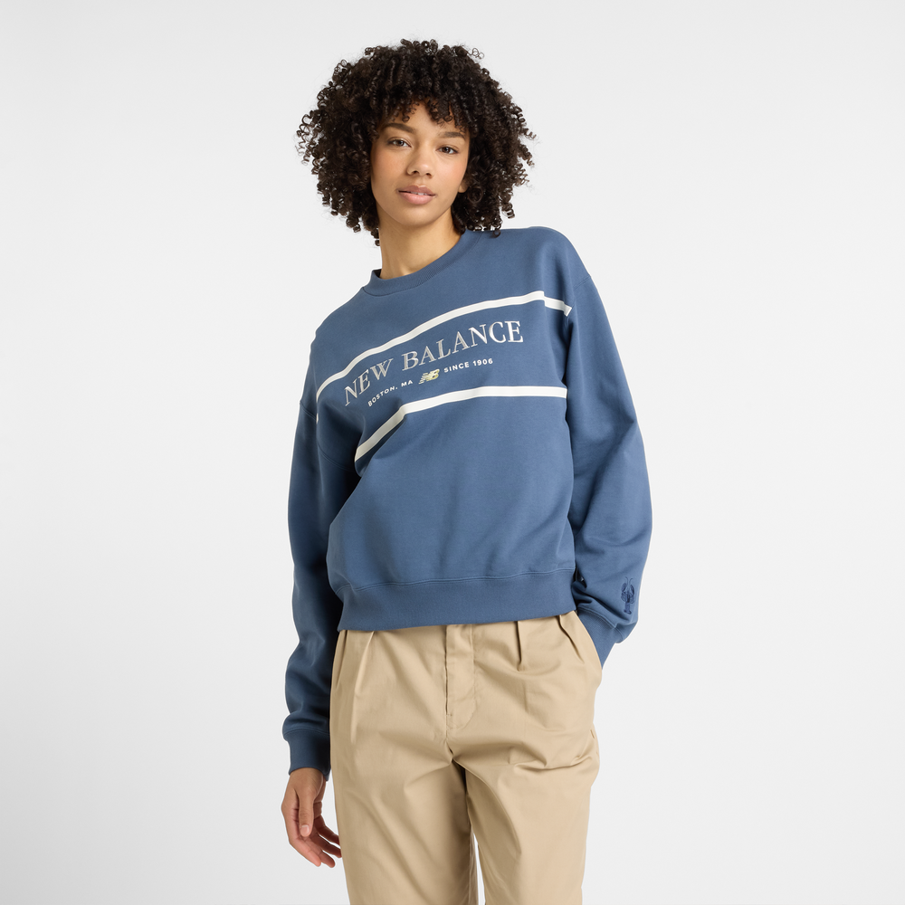 Dámská mikina New Balance WT51923VTI – modré