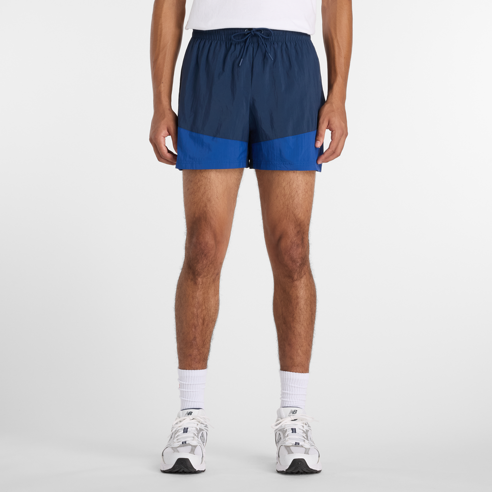 Pánské šortky New Balance MB6176MRNNY – tmavomodrá
