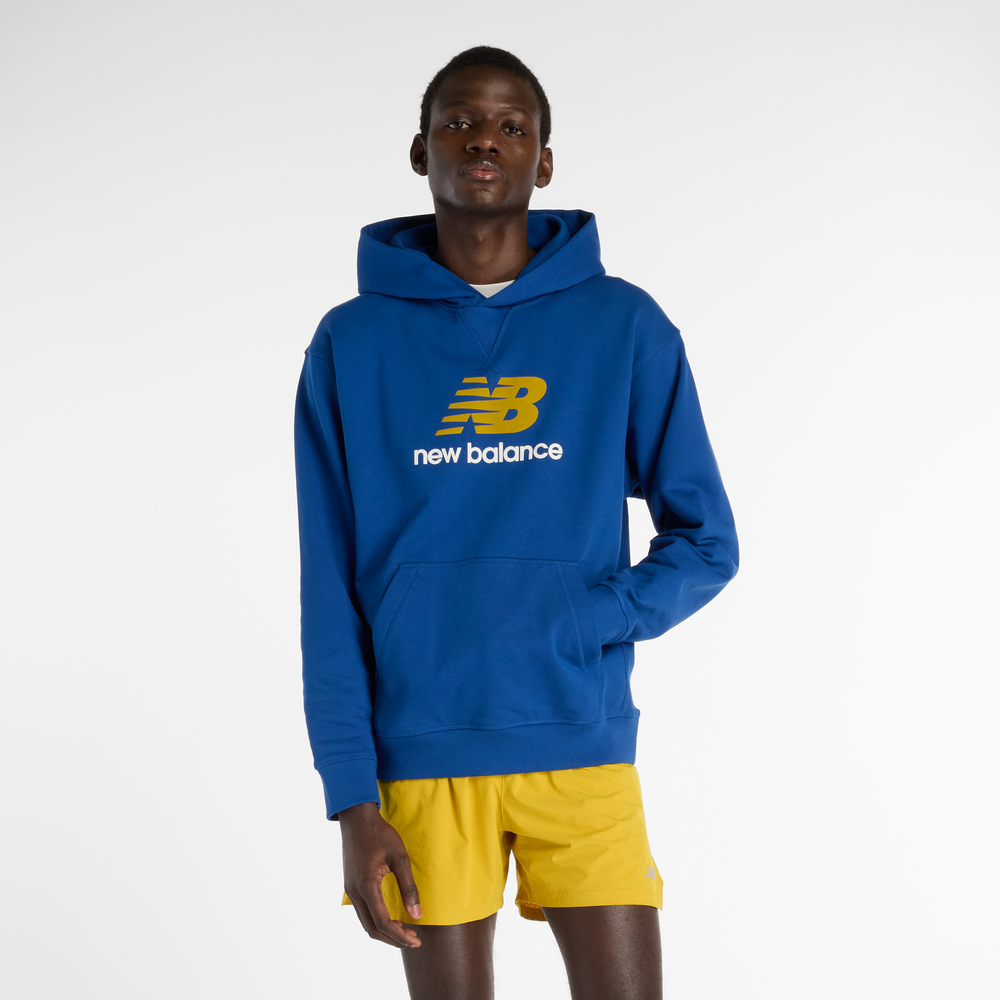 Pánská mikina New Balance MT51512GAB – modré